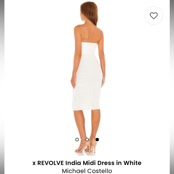 Michael Costello dress NWT india white - Picture 3 of 7